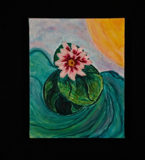 Water Flower in 3-D
